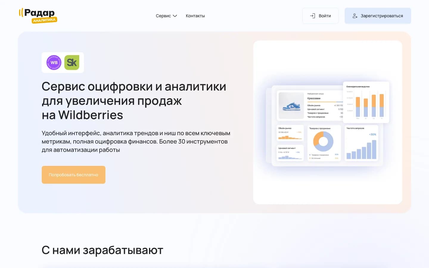 Радар Аналитика — резидент Сколково, кейс Грантовед